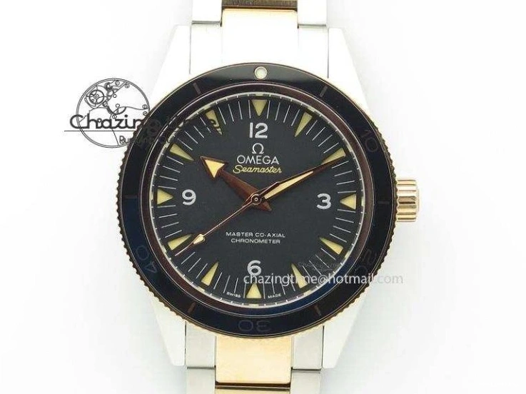 0325 SEAMASTER 300M 43.5MM BLACK CERAMIC VSF 1:1 BEST EDITION BLACK DIAL ON BLACK RUBBER STRAP A FashionForward 7766